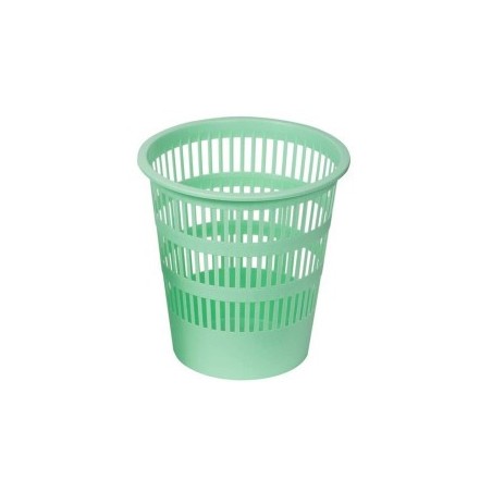 Corbeille a papier lilas pastel 12L