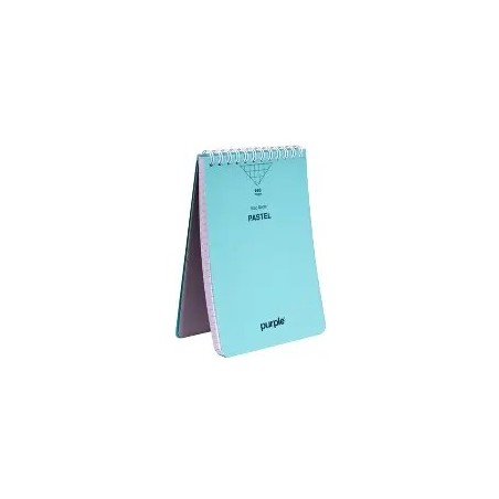 BLOC NOTE WIRO 160PAGES A6 PASTEL-ASSORTIS