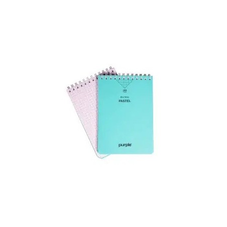 BLOC NOTE WIRO 160PAGES A7 PASTEL-ASSORTIS