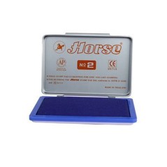 Boite à Tampon HORSE BLEU