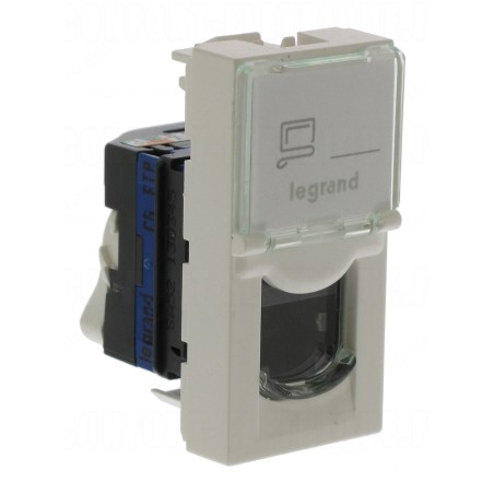 Prise RJ45 Programme Mosaic Categorie 6 FTP 1 Module