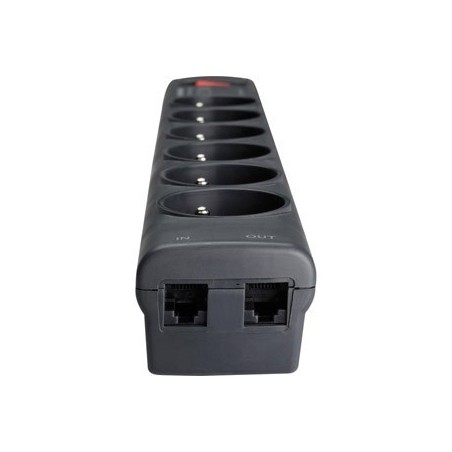 Multiprise de Protection Eaton Strip 6 + 2 Ports RJ45