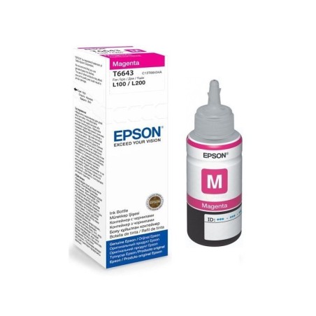Bouteille D'encre EPSON T6643 Magenta